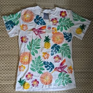 RARE Jungmaven Baja T-shirt Mother Earth Hemp Men's Size Medium Made in USA